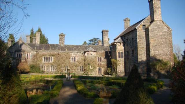 View of the exterior building of Gwydir Castle