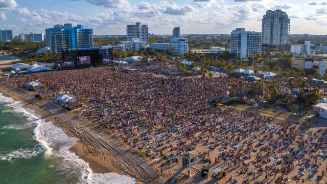 2026 Tortuga Music Festival Beach Setting
