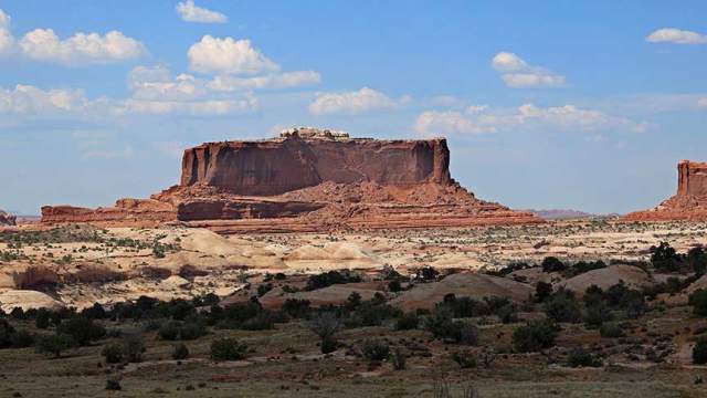 the Monitor and The Merrimack buttes