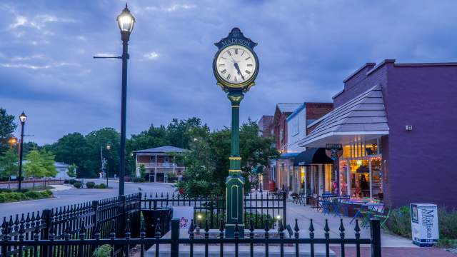 Madison Alabama Downtown Madison Alabama Madison Clock