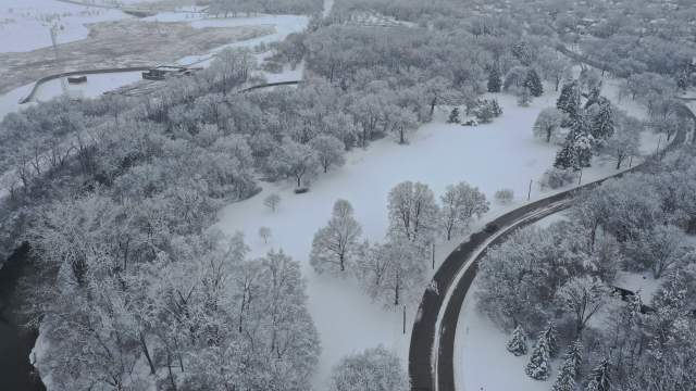 Wauwatosa Winter Aerial