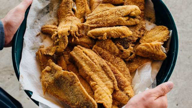 Fish Fry Recipe from Isaac Toups