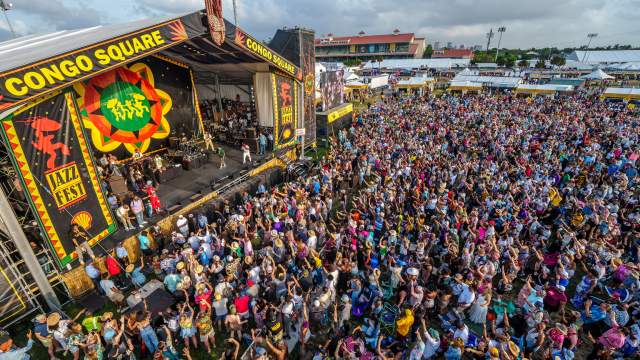 The Crowd at Congo Square - New Orleans Jazz & Heritage Festival