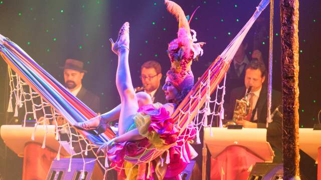 burlesque Fest 2014- queen of Burlesque contest-Athena