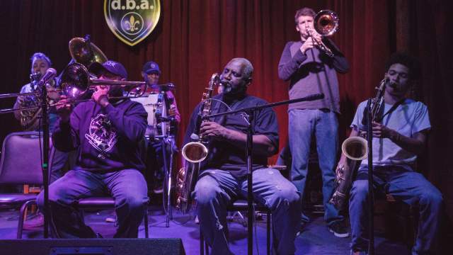 Treme Brass Band at DBA