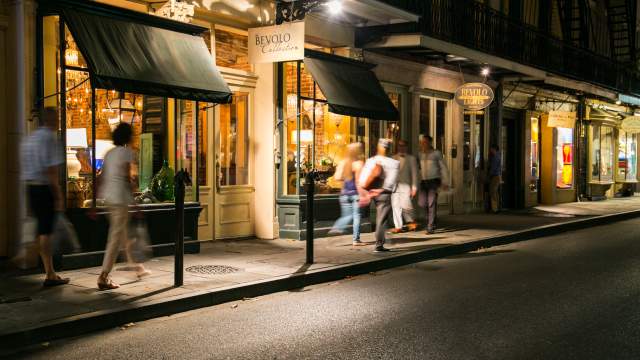 Royal Street at Night