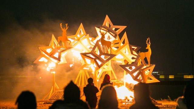 Algiers Point Bonfire and Concert