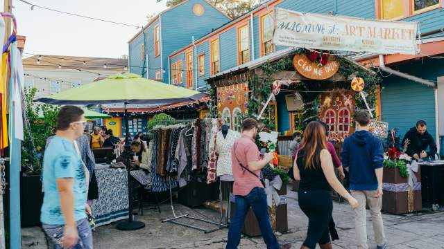 Magazine Street Art Market - Merriment on Magazine Street