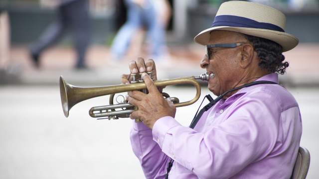 French Quarter Street Performer