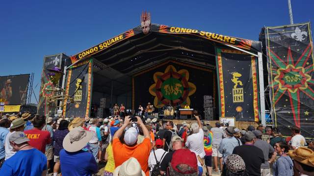 Congo Square Stage - New Orleans Jazz and Heritage Festival