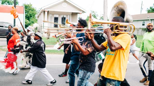 A Second Line to Commemorate the Anniversary of Hurricane Katrina