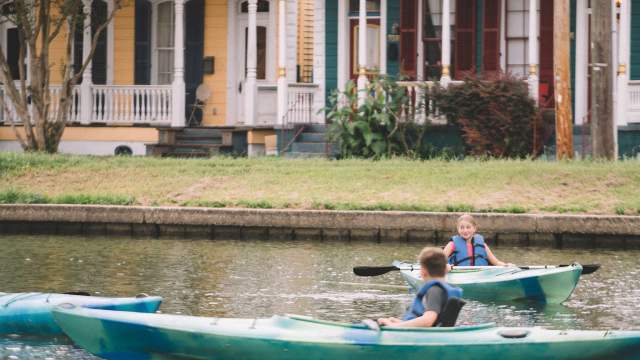 Kayaking on Bayou St. John