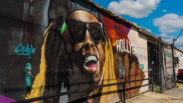 Lil' Wayne Mural by Ceaux