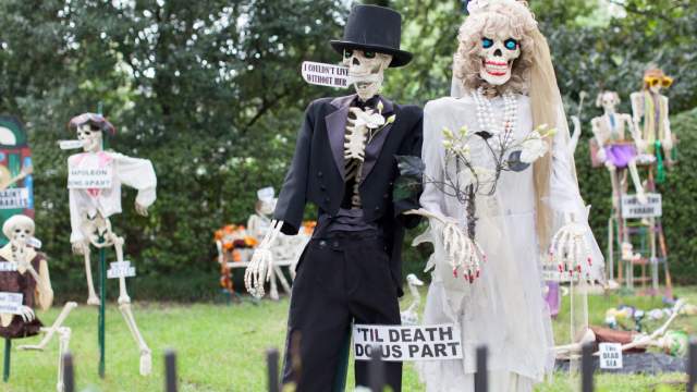 St. Charles Avenue Skeleton House