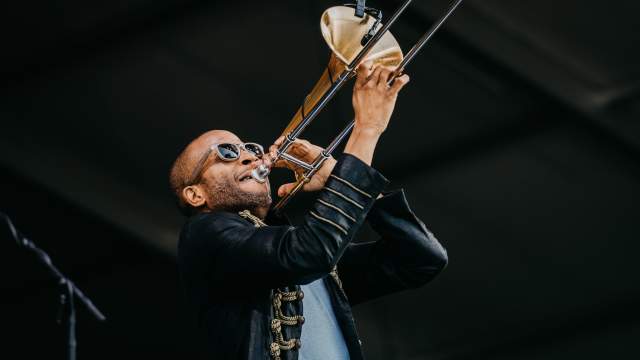 Trombone Shorty at Jazz Fest