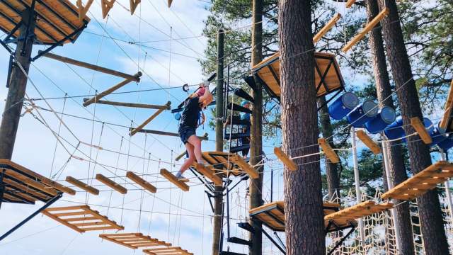 Sun Outdoors Frontier Town Ropes Course