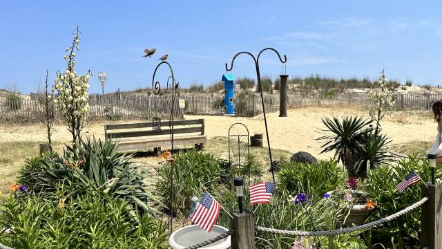 52nd Street Beach Entrance in Ocean City, MD