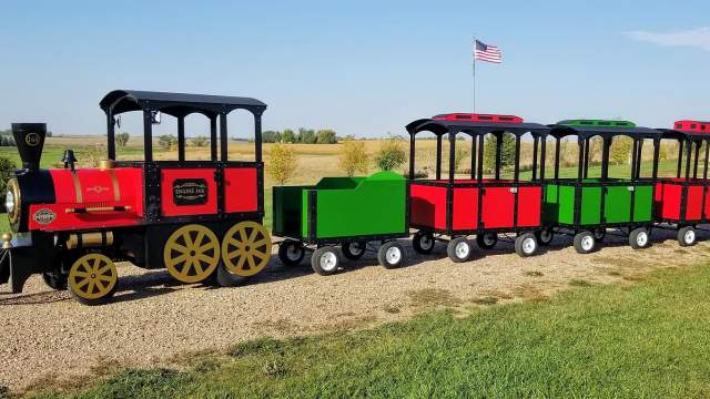 trackless train