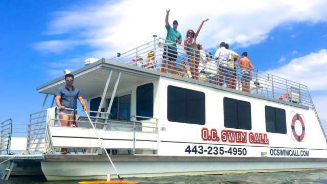 Enjoy a party cruise on the bay in Ocean City, MD