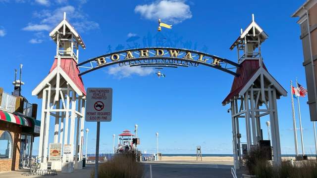 Boardwalk Entrance Sign