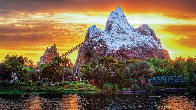 Expedition Everest ride at Disney's Animal Kingdom Theme Park