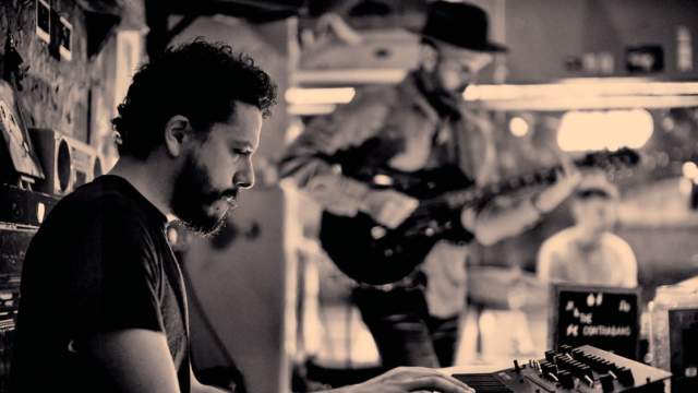 The lead singer of JK & The Contraband performs in Orlando.