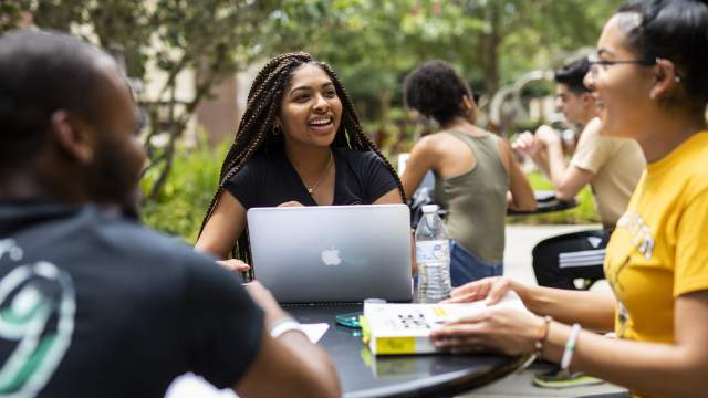 UCF's Rosen College of Hospitality Management campus students