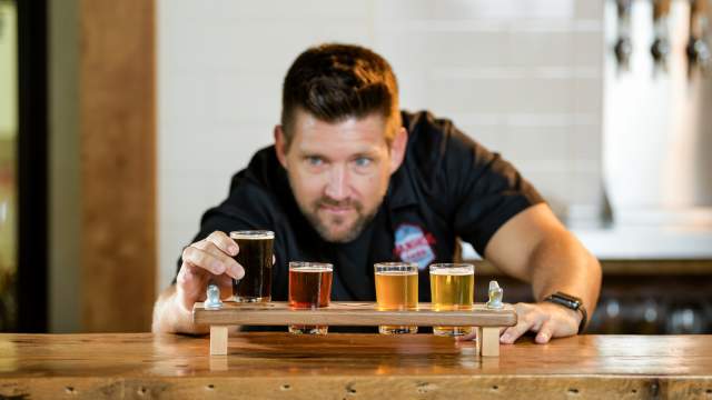 Ivanhoe Park Brewing Company glenn flight
