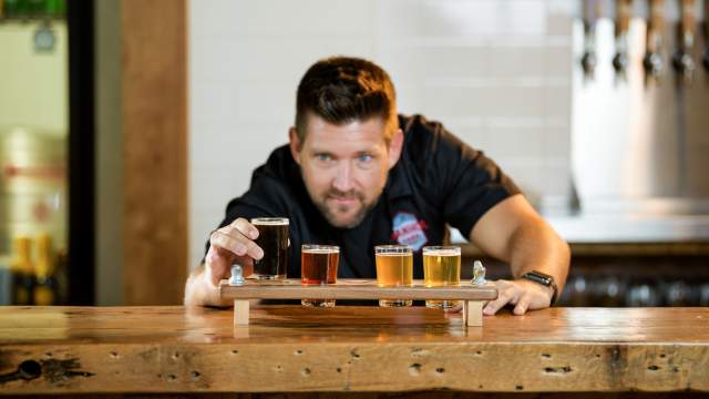 Ivanhoe Park Brewing Company glenn flight