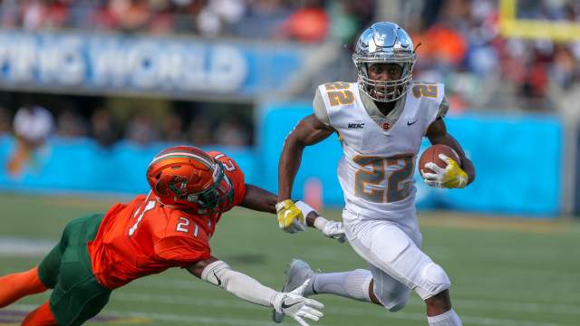 Florida Blue Florida Classic football game featuring Florida A&M University and Bethune-Cookman University