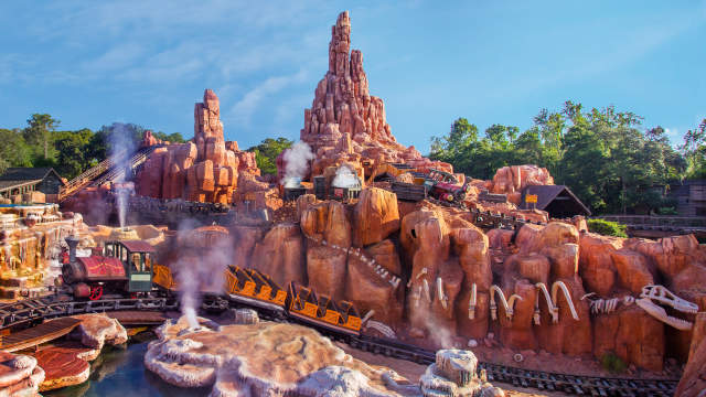 Big Thunder Mountain Railroad at Walt Disney World's Magic Kingdom Park