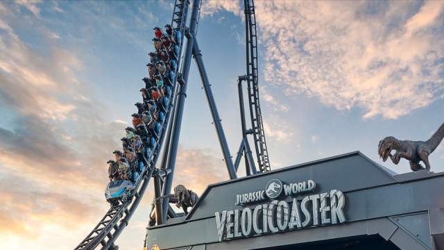 Jurassic World Velocicoaster at Universal's Islands of Adventure