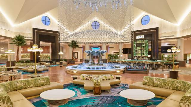 Walt Disney World Swan and Dolphin Resort Dolphin lobby