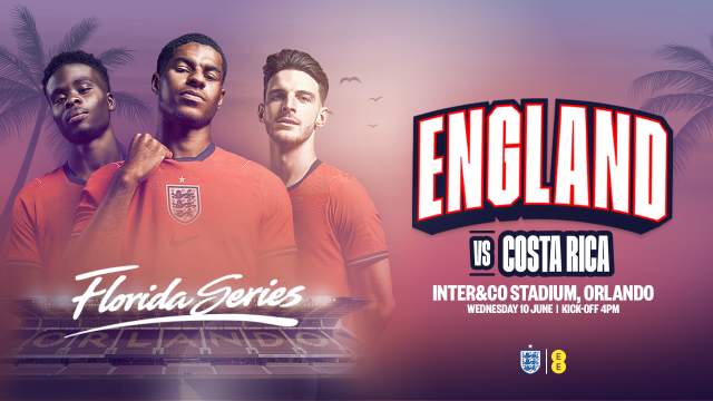 Florida Series England vs Costa Rica soccer