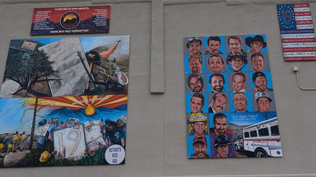 Granite Mountain Hotshots Mural