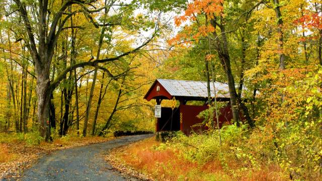 Fall Covered Bridge