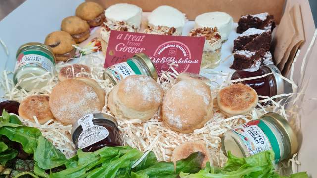 Three Cliffs Coffee Shop - Afternoon Tea