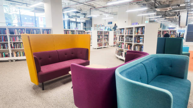 Y Storfa Seating Area