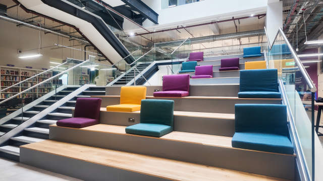 Y Storfa's Central Seating Area