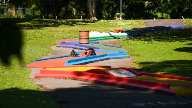 Singleton Boating Lake's Mini Golf Course