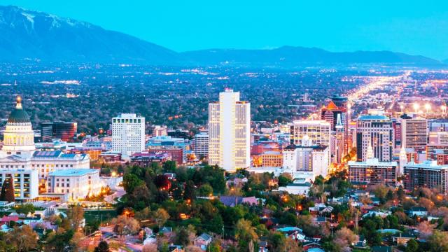 Downtown Salt Lake Skyline