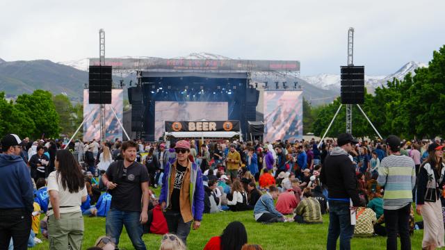 Utah State Fairpark during Kilby Block Party in 2025.
