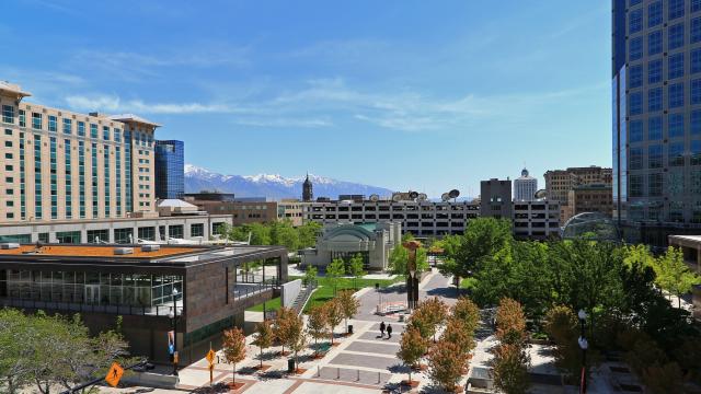 Gallivan Center Plaza