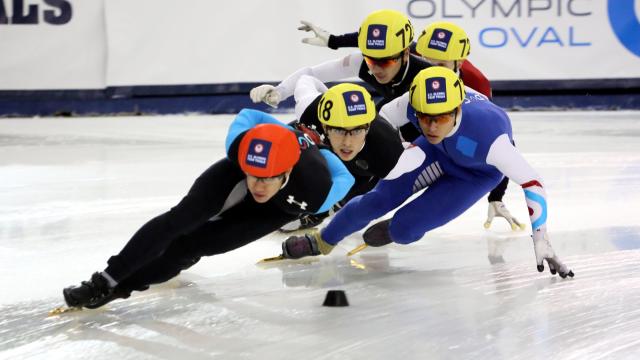 Speed Skating at the Utah Olympic Oval
