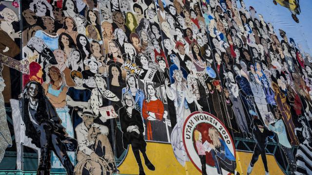 Utah Women's Mural by Jann Haworth