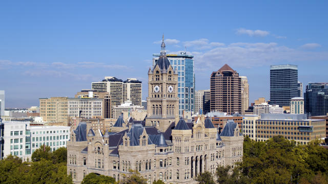 Downtown Salt Lake City Skyline