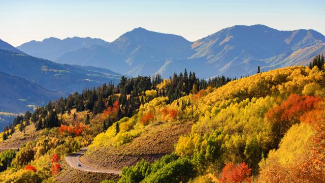 Image of Wasatch Mountain range.