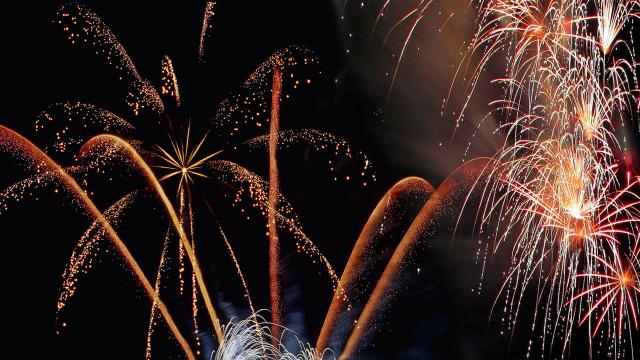 Fireworks in Salt Lake