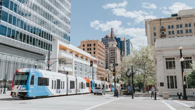 TRAX is a convenient way to get around Salt Lake