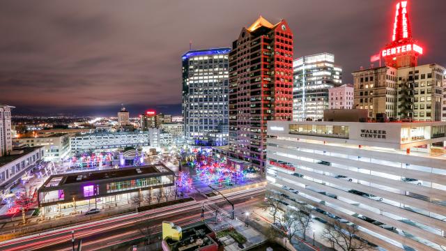 Downtown Salt Lake at Christmas